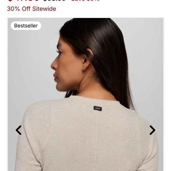 Prana Touchstone Henley - Picture 4 of 12